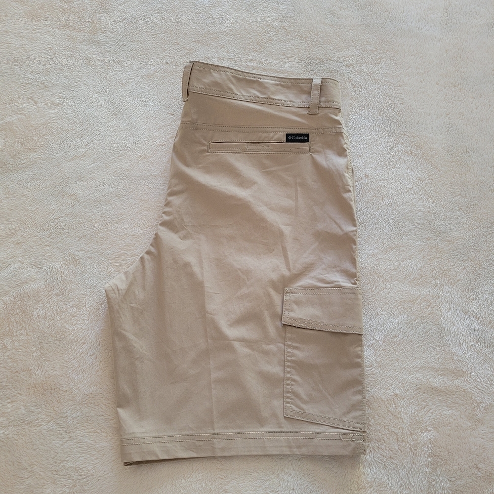 Columbia Boulder Ridge Cargo Shorts, Men's Size Waist 38 NWOT - Fossil - Picture 9 of 9